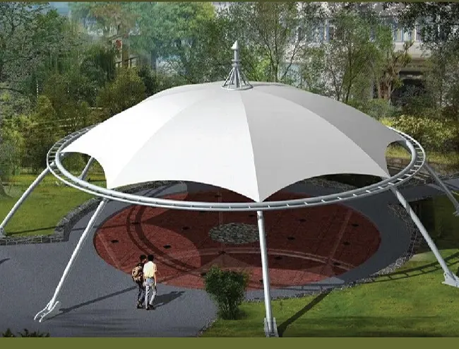 University hyper shade structure