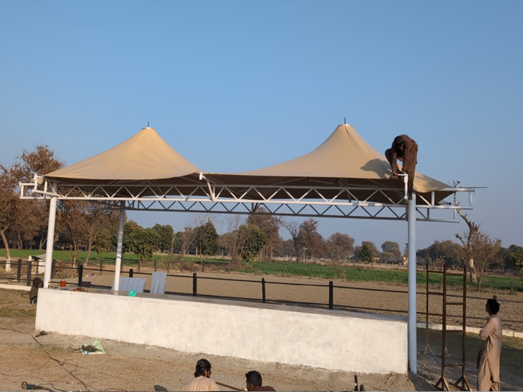 Hospital shade structure